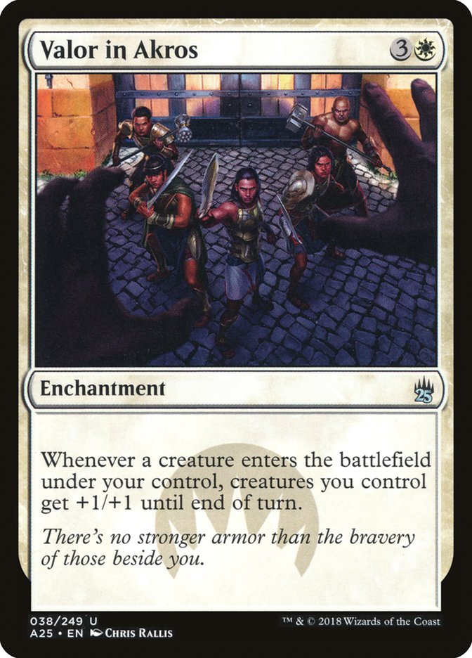 Valor in Akros [Masters 25] 