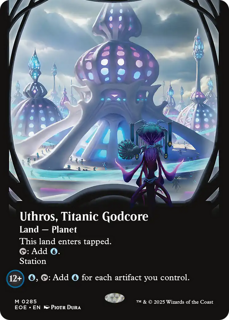 Uthros, Titanic Godcore (Borderless) [Edge of Eternities] 