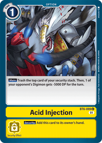 Acid Injection [BT6-099] [Double Diamond] 