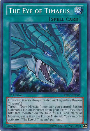 The Eye of Timaeus [DRLG-EN005] Secret Rare 