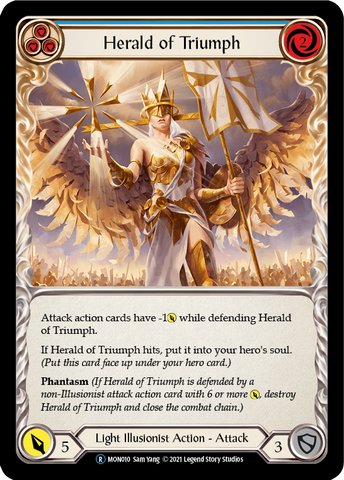 Herald of Triumph (Blue) [U-MON010] (Monarch Unlimited) Unlimited Normal 