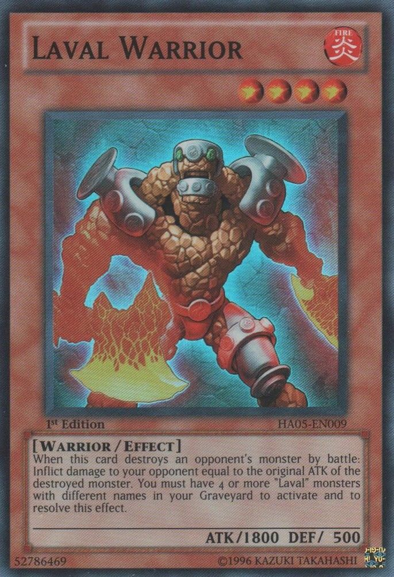 Laval Warrior [HA05-EN009] Super Rare 