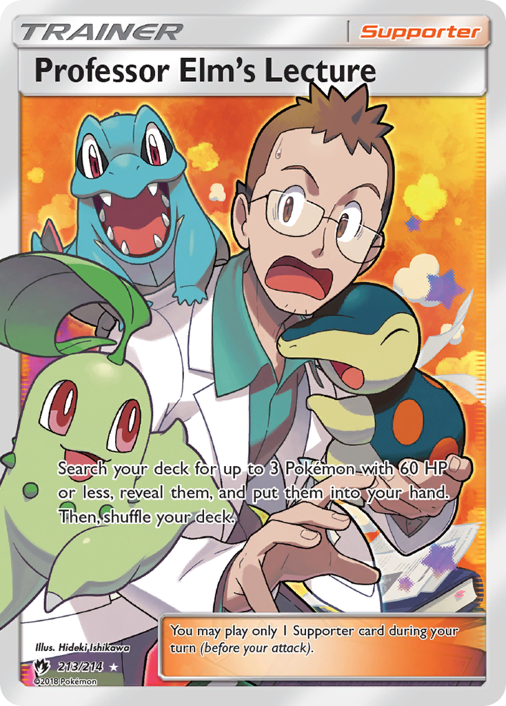 Professor Elm's Lecture (213/214) [Sun &amp; Moon: Lost Thunder] 