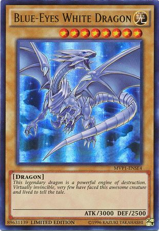 Blue-Eyes White Dragon [MVP1-ENSE4] Ultra Rare 