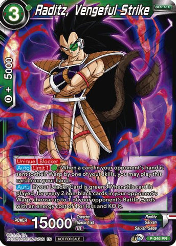 Raditz, Vengeful Strike (P-346) [Tournament Promotion Cards] 