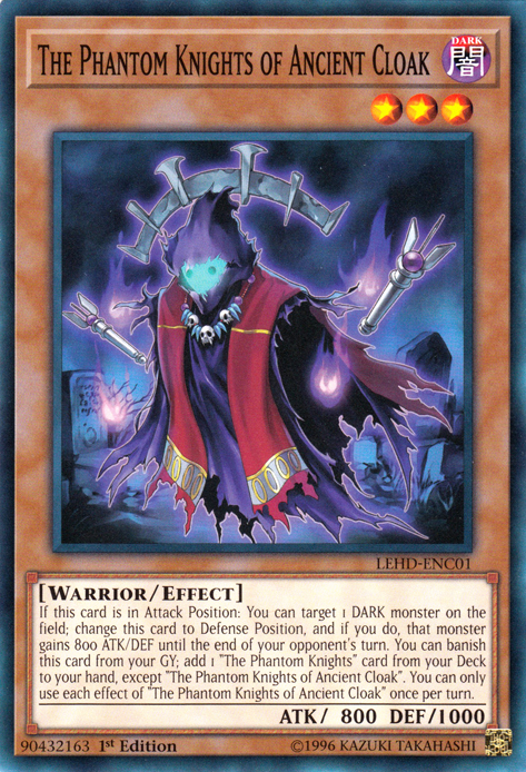 The Phantom Knights of Ancient Cloak [LEHD-ENC01] Common 