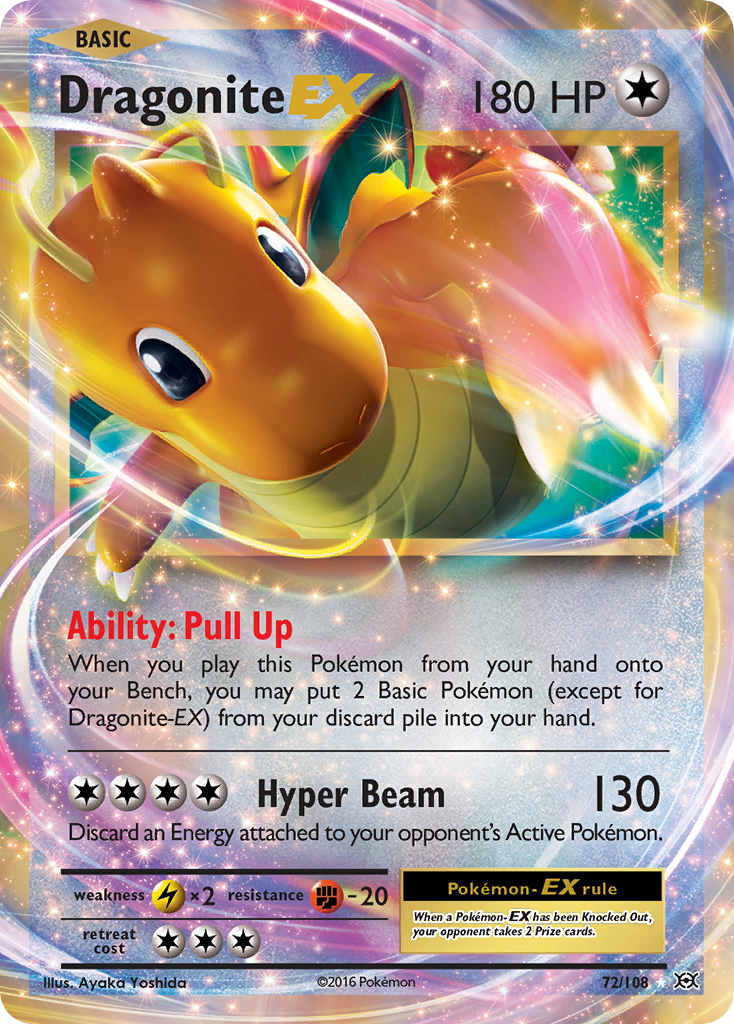 Dragonite EX (72/108) [XY: Evolutions] 