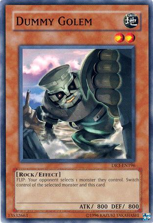 Dummy Golem [DR3-EN196] Common 