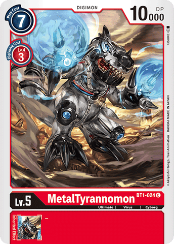 MetalTyrannomon [BT1-024] [Release Special Booster Ver.1.0] 