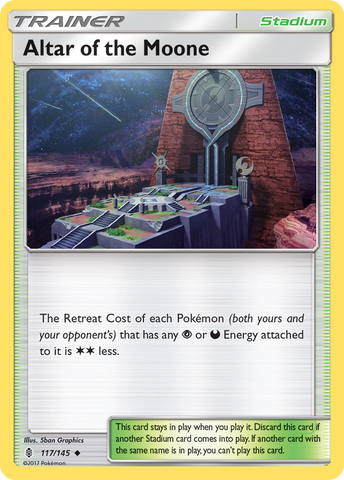Altar of the Moone (117/145) [Sun &amp; Moon: Guardians Rising] 