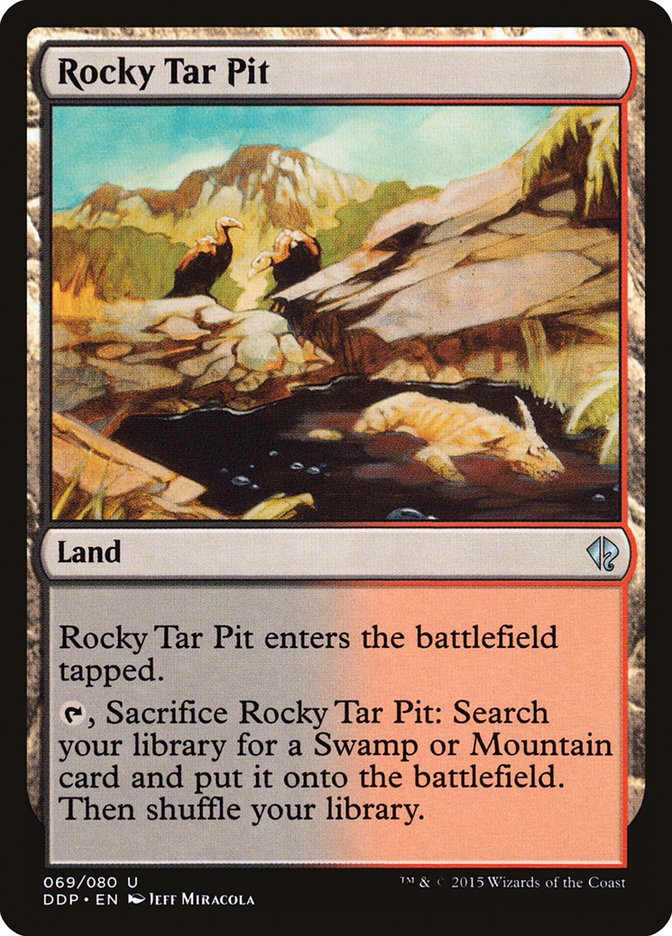Rocky Tar Pit [Duel Decks: Zendikar vs. Eldrazi] 