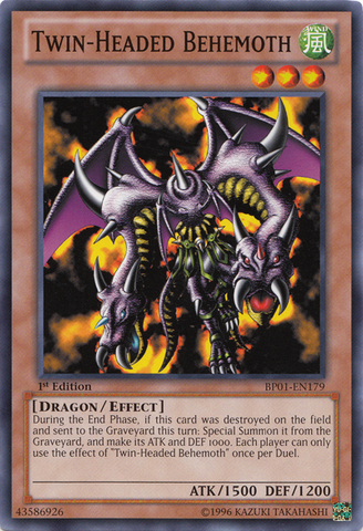 Twin-Headed Behemoth [BP01-EN179] Common 