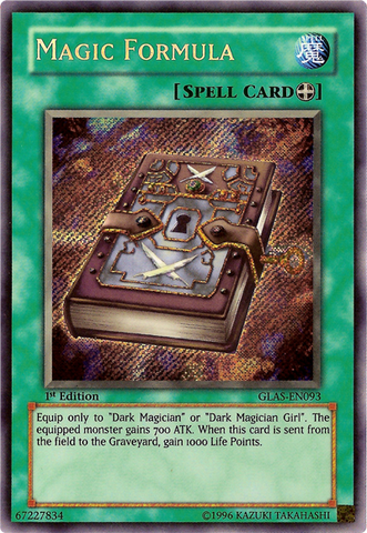 Magic Formula [GLAS-EN093] Secret Rare 