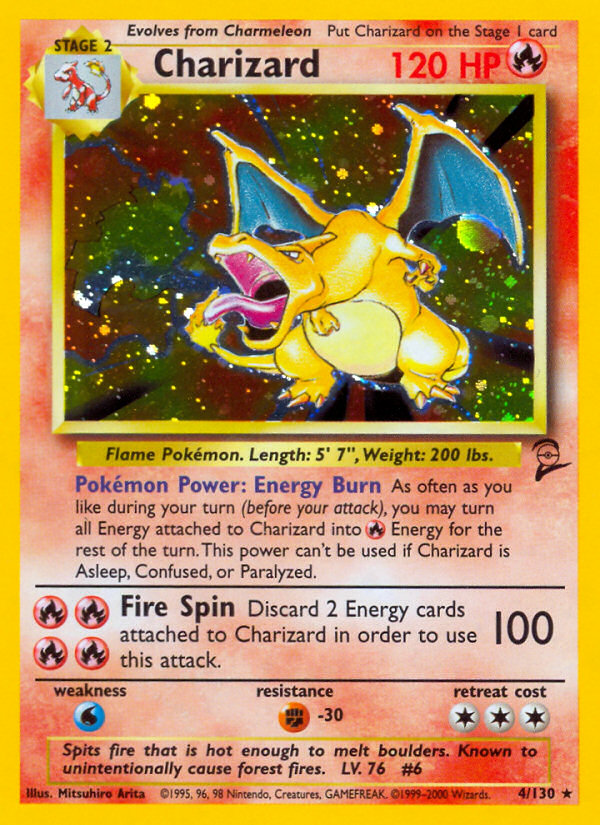 Charizard (4/130) [Base Set 2] 