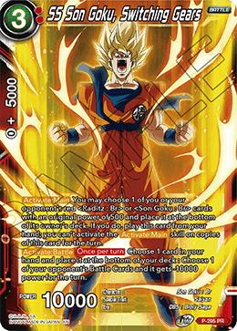 SS Son Goku, Switching Gears (P-295) [Tournament Promotion Cards] 