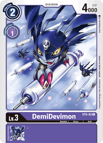 DemiDevimon [ST6-02] [Starter Deck: Venomous Violet] 