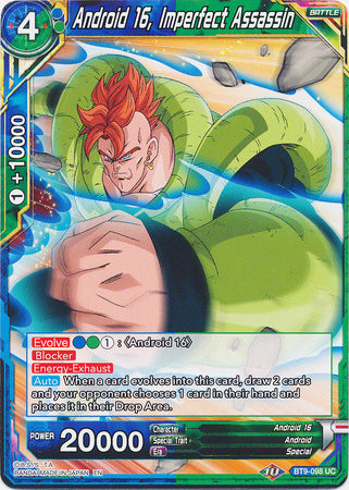 Android 16, Imperfect Assassin (BT9-098) [Universal Onslaught] 
