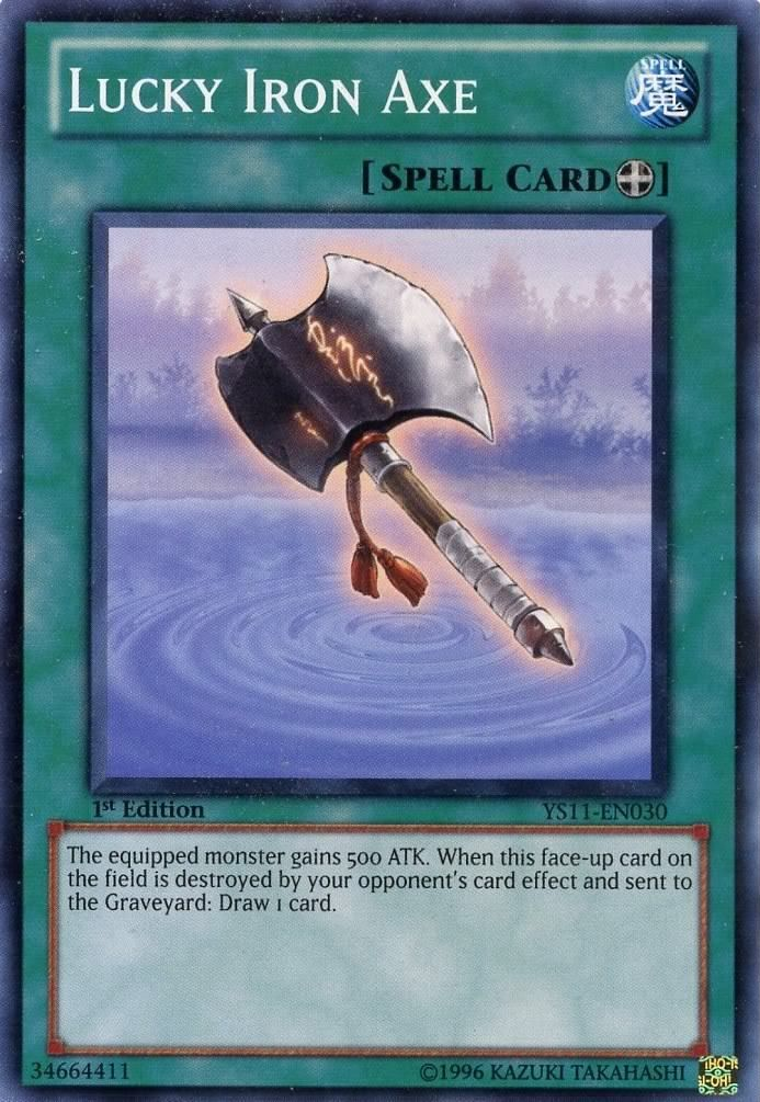 Lucky Iron Ax [YS11-EN030] Common 