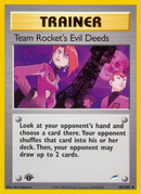 Team Rocket's Evil Deeds (103/105) [Neo Destiny 1st Edition] 