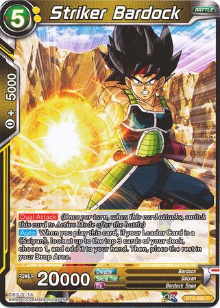 Striker Bardock (BT3-086) [Cross Worlds] 