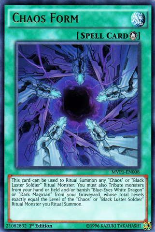 Chaos Form [MVP1-EN008] Ultra Rare 