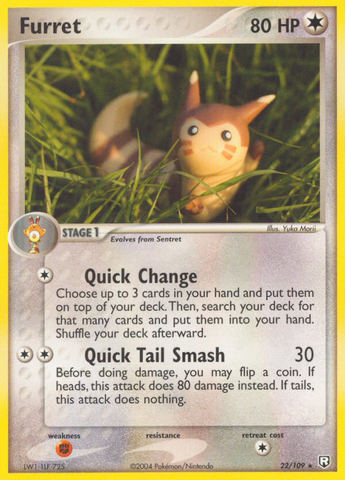 Furret (22/109) [EX: Team Rocket Returns] 