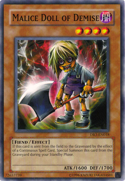 Malice Doll of Demise [DR3-EN018] Common 