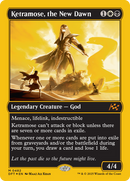 Ketramose, the New Dawn (First-Place Foil) [Aetherdrift] 