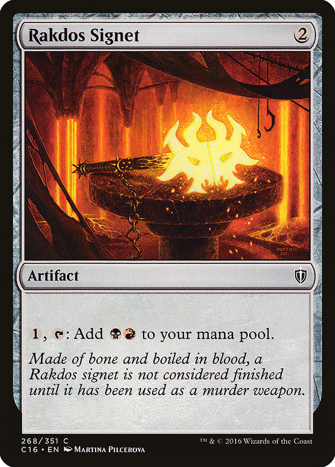 Rakdos Bookmark [Order 2016] 