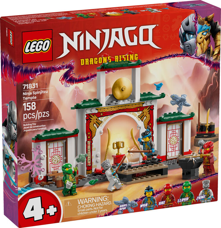 LEGO® NINJAGO® Ensemble temple Ninja Spinjitzu 71831