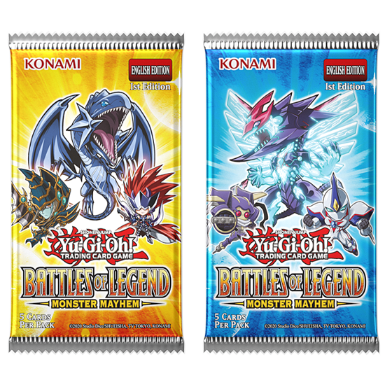 Yu-Gi-Oh! - Battle of Legends : Monster Mayhem - Booster Pack - 1re édition