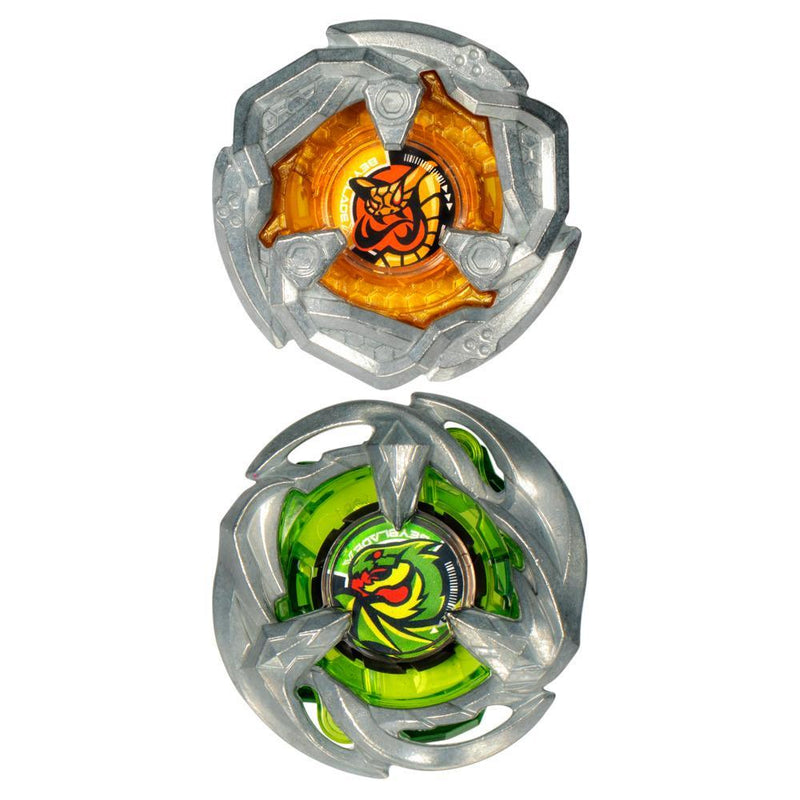 Beyblade X - Dual Pack - Gale Wyvern 5-80GB (Stamina Type) / Tail Viper 3-80HN (Defense Type)