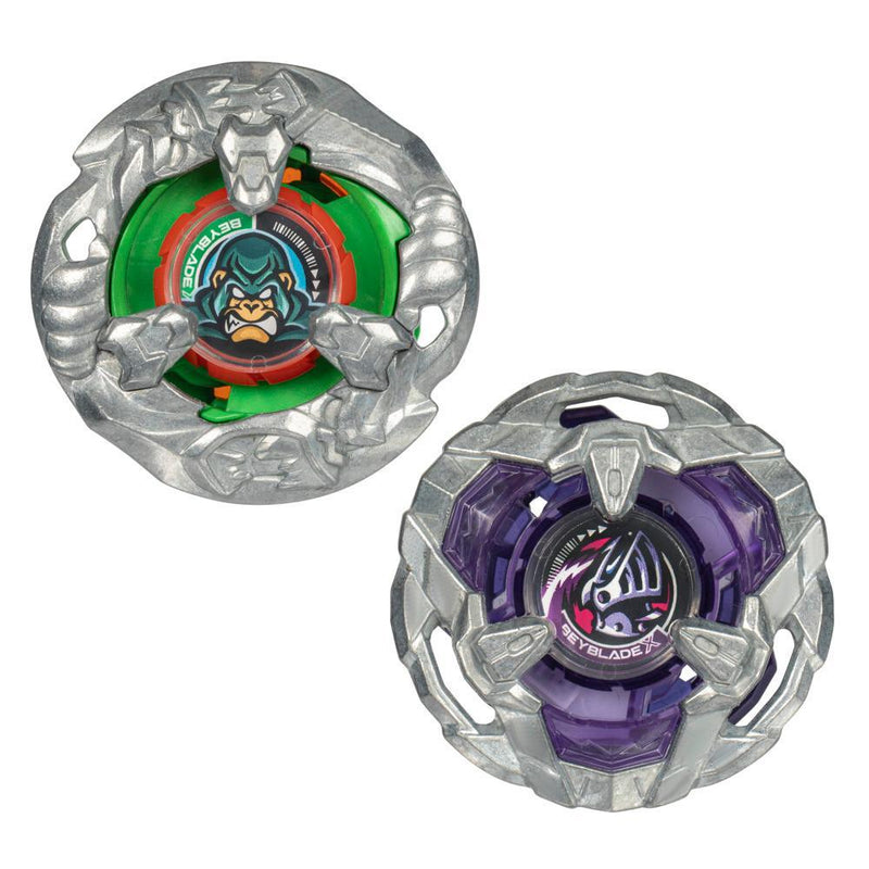 Beyblade X - Dual Pack - Yell Kong 3-60GB (Stamina Type) / Helm Knight 5-80T (Balance Type)