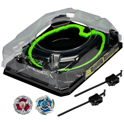 Beyblade X - Xtreme Battle Set (1x Beystadium, 2x Beyblade, 2x Launchers)