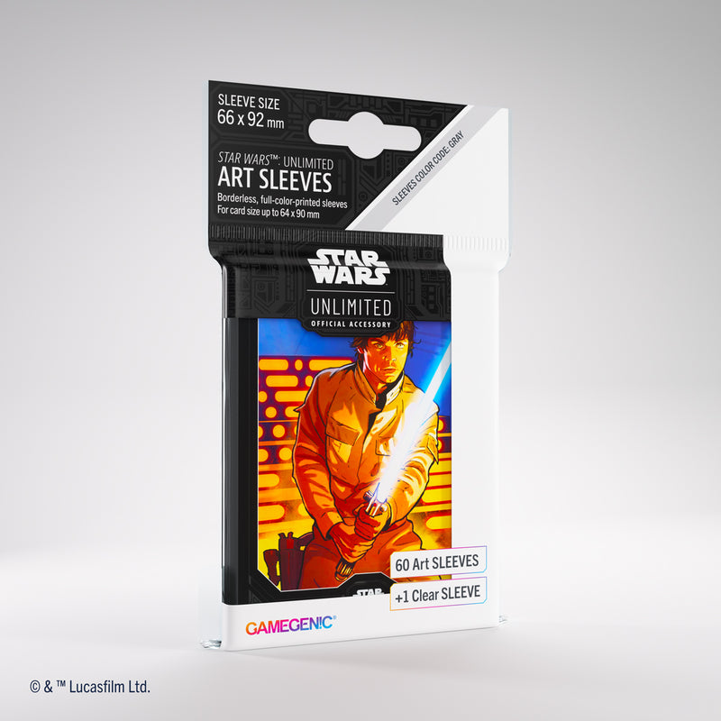 Gamegenic - 60 Art Sleeve - Star Wars Unlimited - (Choose your Design)