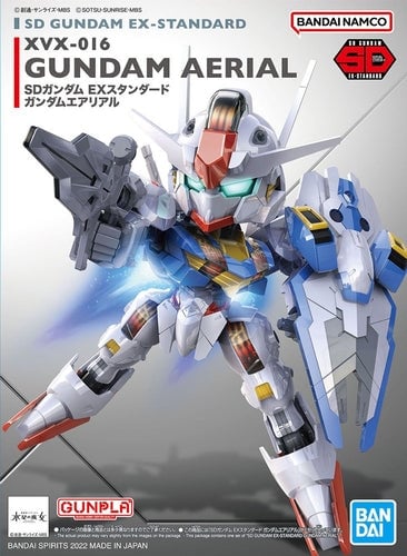 Bandai Hobby - SD Gundam BB SD GUNDAM EX-STANDARD GUNDAM AERIAL