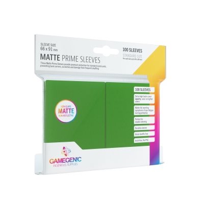 Gamegenic - Matte Sleeves - Green