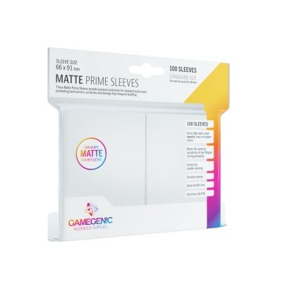 Gamegenic - Matte Sleeves - White