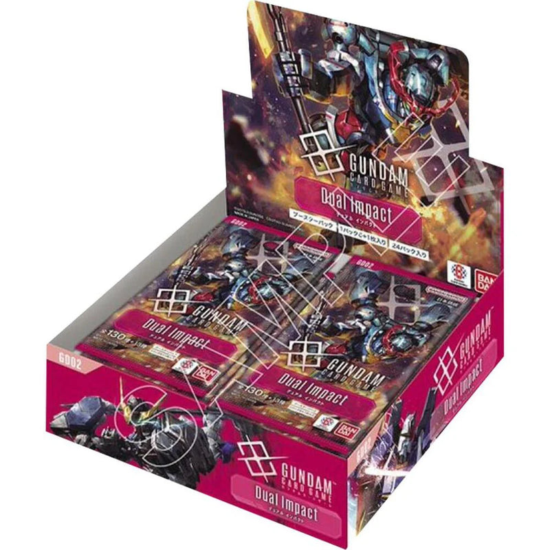 *Pre-Order* Gundam Card Game - Dual Impact - Booster Box (GD-02) 