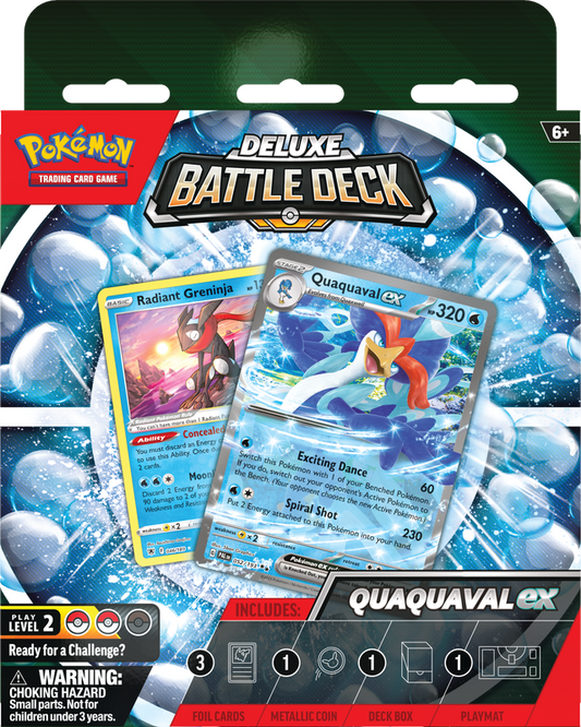 Pokemon - Deluxe Battle Deck - Quaquaval EX