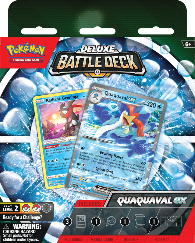 Pokemon - Deluxe Battle Deck - Quaquaval EX