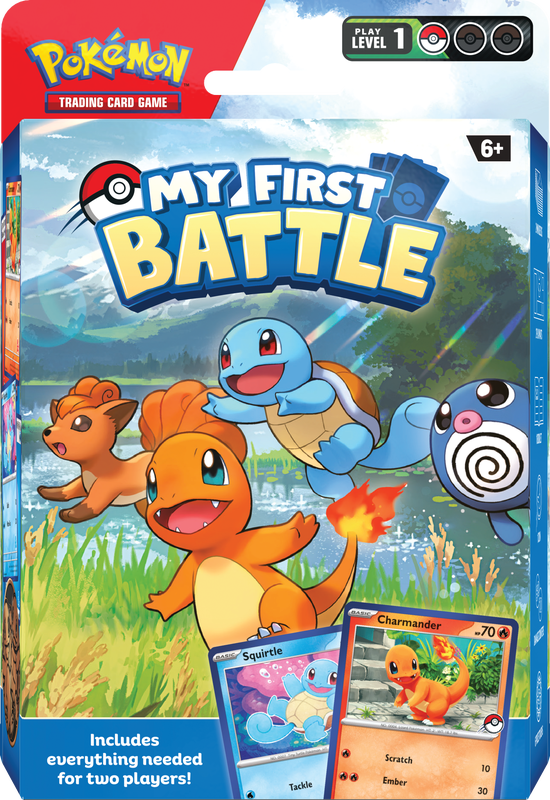 Pokemon - My First Battle - Charmander & Squirtle
