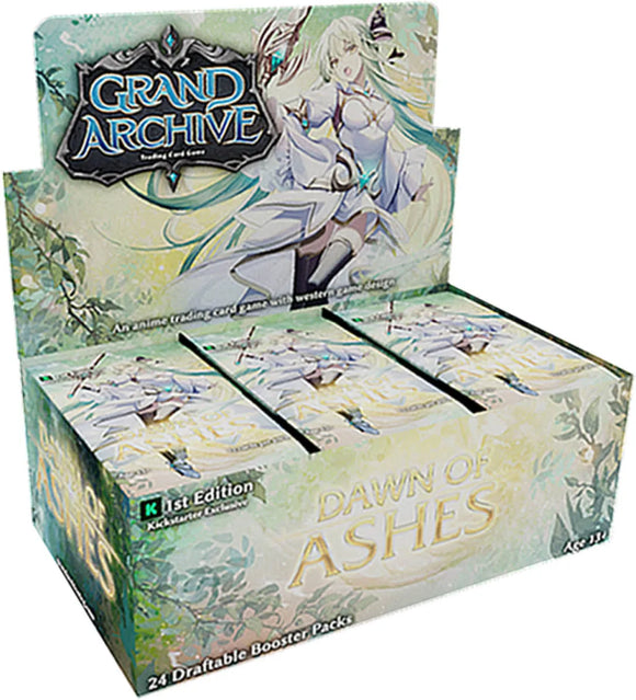 Grand Archive - Dawn Of Ashes - 1st Edition Kickstarter Exclusive - Booster Box