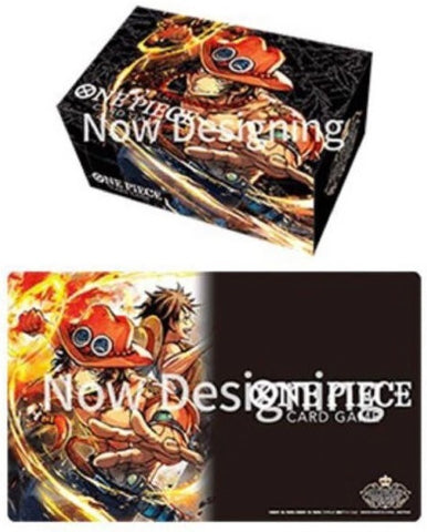 One Piece - Playmat &amp; Storage Box - Portgas.D.Ace