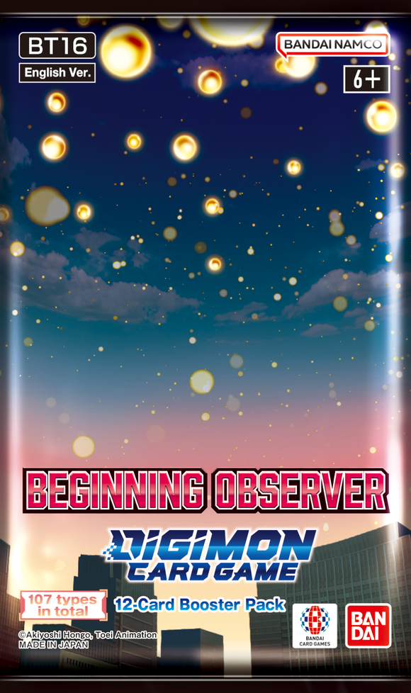 *Pre-Order* Digimon - Beginning Observer - Booster Pack (BT-16)