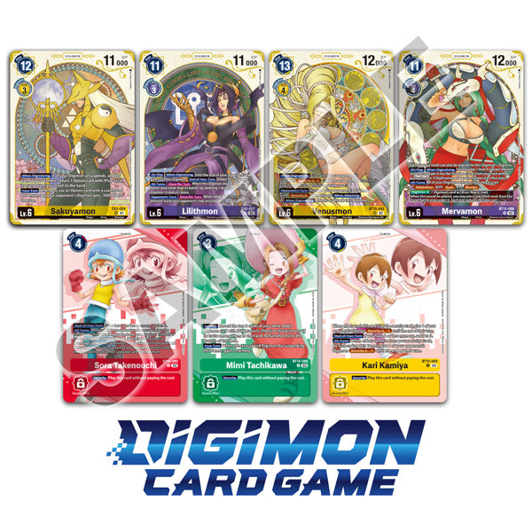 *Pre-Order* Digimon - Premium Heroines Set