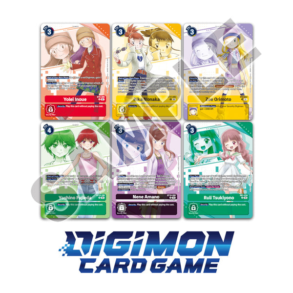 *Pre-Order* Digimon - Premium Heroines Set