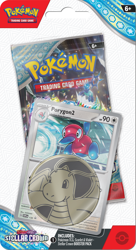 Scarlet & Violet: Stellar Crown - 1 Pack Blister (Porygon2)