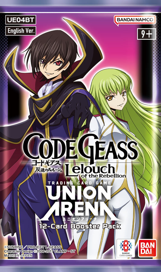 Union Arena - Code Geass: Lelouch Of The Rebellion - Booster Pack