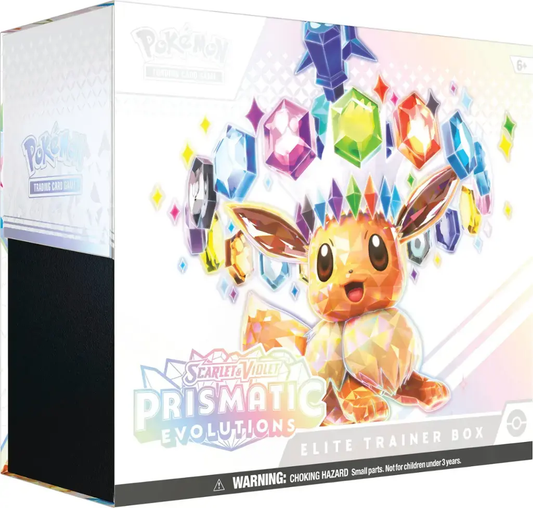 *Pre-Order* Scarlet & Violet - Prismatic Evolutions - Elite Trainer Box